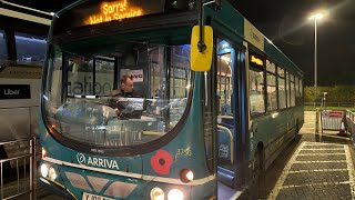 Thrash amp Kickdown Arriva Herts and Essex VDL Wright Pulsar 3756 YJ08DZF on service 509 Pt 2 [upl. by Casta]