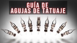 Guía de agujas de tatuar  Cómo elegir la aguja adecuada para sombrear y trazar líneas [upl. by Guildroy]