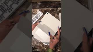 NEW iPad Air 2024 Unboxing 🫣✨Apple Pencil Pro ipadair ipadunboxing applepencil youtubeshorts [upl. by Emrich]