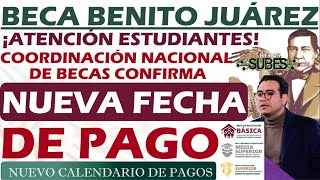 Nueva Fecha de Pago Para Beneficiarios de la Beca Benito Juárez [upl. by Mosra]