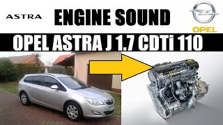 🎶 Opel Astra J Break 17 CDTi 110 DPF  Exhaust amp Engine sound acceleration  وبال استرا [upl. by Farland364]