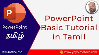 Basics of PowerPoint  PowerPoint Tutorial in Tamil  Tamil Tutorial  MS Office Info [upl. by Sixela]