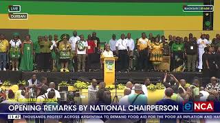 ANC Manifesto Launch  Opening remarks by national chairperson [upl. by Prentice]