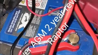 X2 Power AGM battery 2 year review Ford Raptor [upl. by Sapphira]