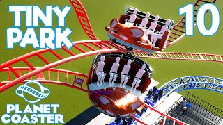 Planet Coaster TINY PARK  Part 10  SPINNING MOUSE COASTER [upl. by Arahset]