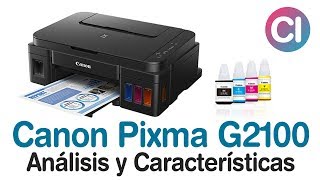 Impresora Multifuncional Canon Pixma G2100 Análisis y Características [upl. by Schenck]