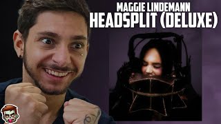 Maggie Lindemann  HEADSPLIT Deluxe  SHE AMAZING  REACTION [upl. by Richman]