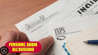 Pensione Addio assegno bancario Ecco come verrà erogata [upl. by Danielle]