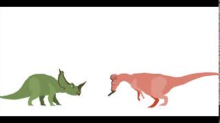 Centrosaurus Vs Corythosaurus [upl. by Accebar419]