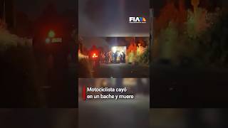 En Tlaxcala un motociclista cayó en un bache y perdió la vida HechosMeridiano 🚨 [upl. by Nahgeam320]