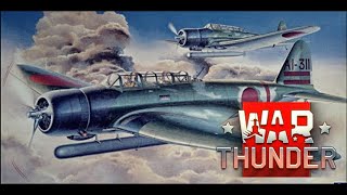 War Thunder  Nakajima B5N2 Torpedo Bomber [upl. by Beitch]