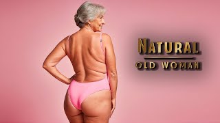 Swimwear Fashion for Women Over 60 Choosing the Perfect Style 💍Natural older Woman [upl. by Spiegel]