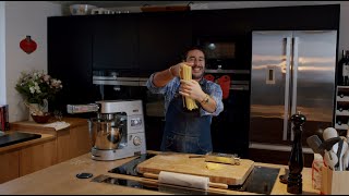 Recette de pâtes fraiches par Gregory Cohen au Cooking Chef expérience [upl. by Yrrac]