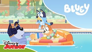 🏊 Zwariowane Święta nad basenem  Blue  Disney Junior Polska [upl. by Rycca]