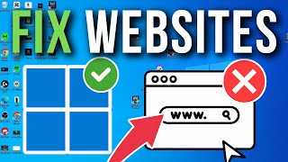 How To Fix Some Websites Not Opening in Any Browser  Full Tutorial [upl. by Mauretta]