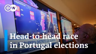 Portugal elections without a clear outcome yet  DW News [upl. by Annohsal]