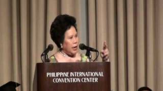 Sen Santiagos Graduation speech at the Our Lady of Fatima University part33 [upl. by Thora]