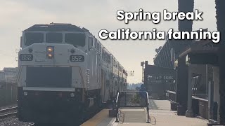 41123 Railfanning for a day at Fullerton [upl. by Neela909]