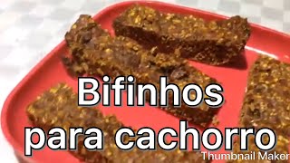 Bifinhos de carne para cães [upl. by Cleti415]