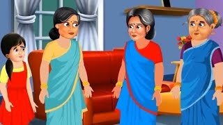 Hindi Kahani  Moral Stories  Stories in Hindi Part 3 ❤️😍 animation kahani moralstories [upl. by Goody]