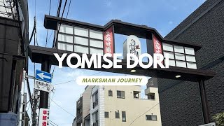 Walking in downtown Tokyo（Yomise Dori）東京下町散歩（よみせ通り） [upl. by Ecirpak]