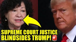 Supreme Court Justice Sotomayor Drops BOMBSHELL On Trump [upl. by Harat392]