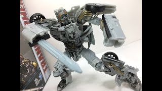 Transformers The Last Knight Deluxe Cogman Premier Edition Chefatron Review [upl. by Alihs552]