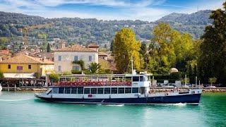 Exploring BardolinoItalyStunning Ferry Arrival on Garda Lake 16 September 2020lakegarda italy [upl. by Aroda91]