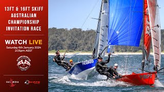 13ft and 16ft Skiff Nationals INVITATION RACE [upl. by Akemad]