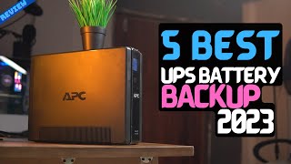 Best UPS Battery Backup of 2023  The 5 UPS Review [upl. by Hctud]