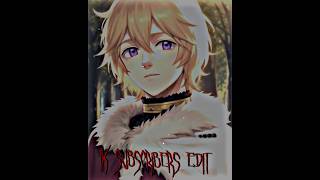 Lucius Zogratis edit  1k subscribers special edit  blackclover [upl. by Ahsinev188]