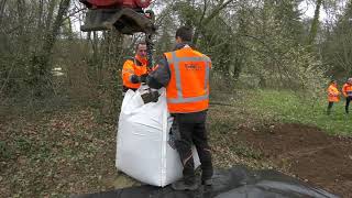 Hoogwater Roer Vlodrop 1632019 [upl. by Arbmat311]