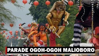 TRADISI PAWAI OGOH OGOH MALIOBORO JELANG HARI RAYA NYEPI [upl. by Enomad266]