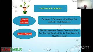 Implementation of ISO 151892022 In Medical Laboratory Part VI  Dilemmas and Solution [upl. by Duleba]