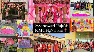 Saraswati Puja✨ at NMCHNalbari [upl. by Amla]