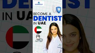 Become a Dentist in UAE shorts uaeexam drakramahmad academically dentist [upl. by Orgalim]