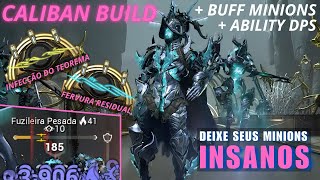 A VERDADEIRA POTÊNCIA DO CALIBAN  BUILD E DICAS  Warframe U37 [upl. by Ggerk56]