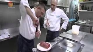 Michel Jnr Alain Roux Beef en Croute with Sauce Bearnaise [upl. by Eiahpets]