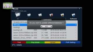 How to make channels backup and Factory DefaultReset on StarSat SR2000HD Hyper [upl. by Graner54]