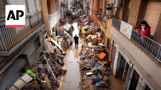 Search continues for missing people a week after Spains deadly flooding [upl. by Koenraad776]