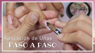 Tutorial Aplicación de Uñas paso a paso MIS MEJORES CONSEJOS [upl. by Williamson151]