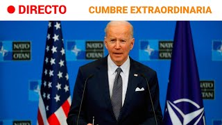 GUERRA UCRANIA BIDEN asegura que si RUSIA usa ARMAS QUÍMICAS la OTAN responderá  RTVE Noticias [upl. by Eycal]