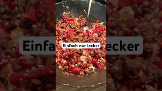 Linsensalat mit Rote Beete 🤙🏽🔥👌🏽salat rezept küche zubereitung lecker ￼ [upl. by Lodovico]