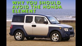 Reason to avoid the Honda Element [upl. by Nosittam]