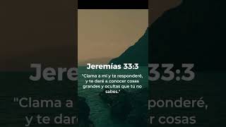 Jeremías 333jeremias333 jesus versiculobiblico biblia [upl. by Melvina]