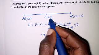 Enlargement with negative scale factor [upl. by Nelg]