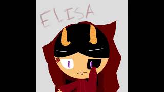 Elisa new remodel foryou art ibispaintx capcut tween [upl. by Aihtniroc]