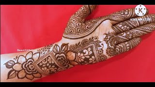 करवाचौथ स्पेशल मेहंदी डिज़ाइन cone designs henna mehndi designमेहंदीcone design simple [upl. by Car]