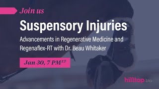 Suspensory Injuries Advancements in Regenerative Medicine and RegenaflexRT [upl. by Julio447]