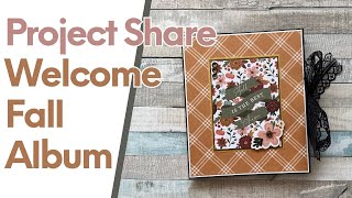 Welcome Fall Folio Album  Project Share [upl. by Addis427]